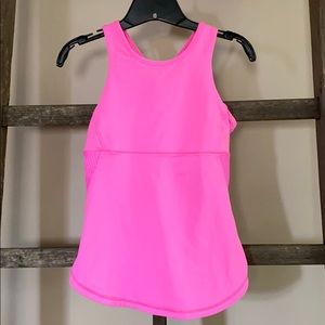 Girls athletic tank top.